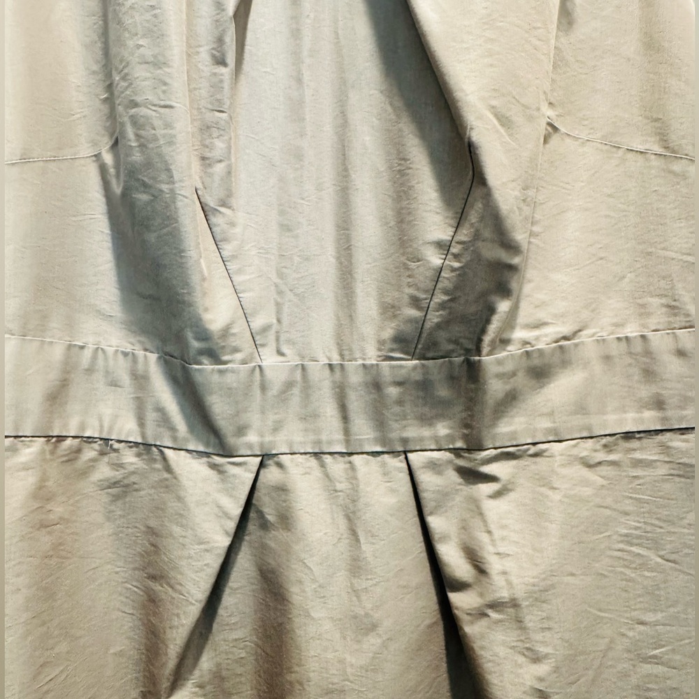 Elegant Gray Cap Sleeve Dress - Picture 4 of 6